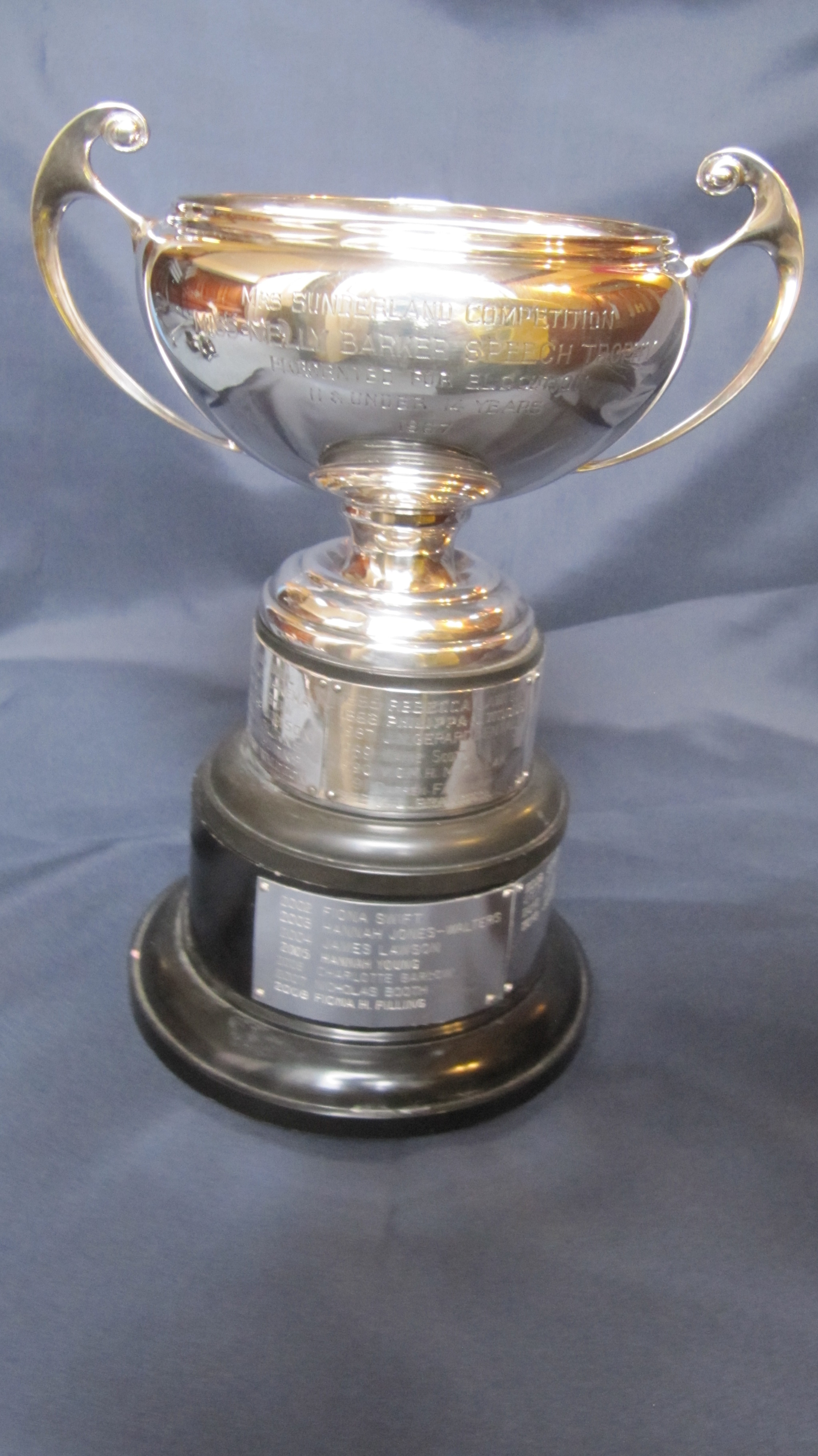 Nellie Barker Speech Trophy